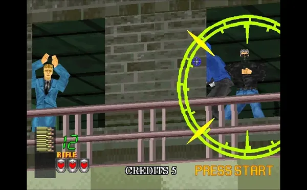 game kinh điển - Virtua Cop