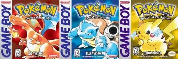 game pokemon - Pokémon Red/Blue/Green