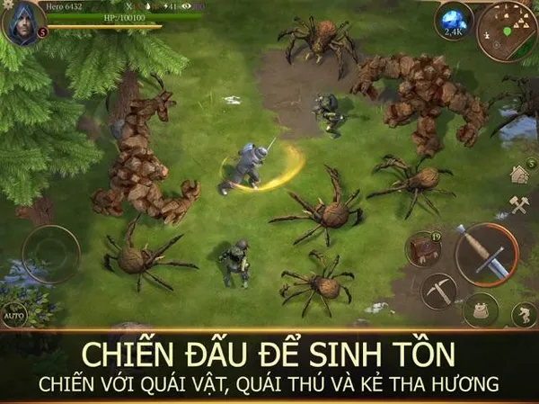 game sinh tồn - Stormfall: Saga of Survival